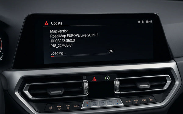 BMW MGU LIVE ID7 Navigationskarten-Update USB Europa 2025-4