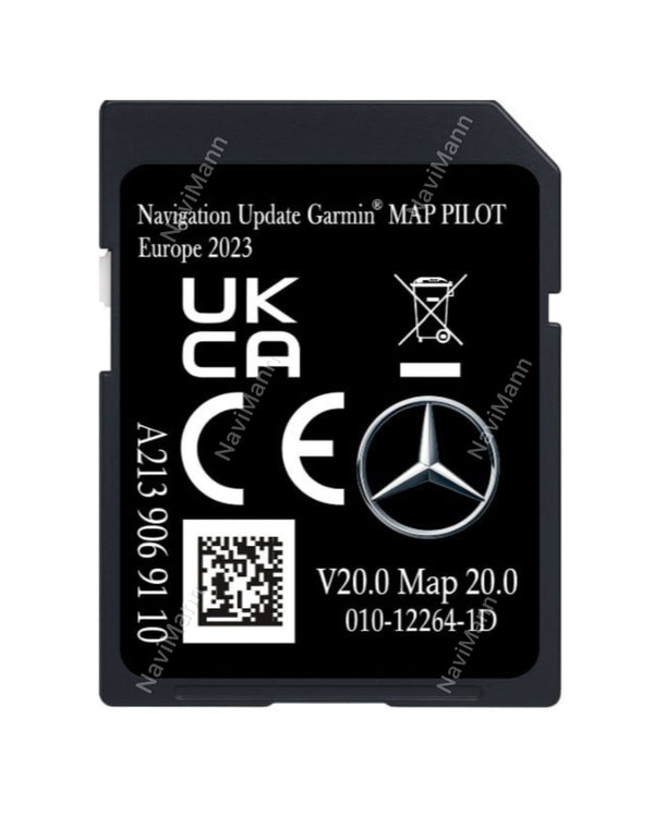 Mercedes A2139069110 Navigations-SD-Karte Garmin Map Pilot V20 2024