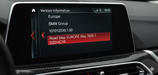 BMW Straßenkarte Europa – Navigationssystem-Karten-Update USB 2025