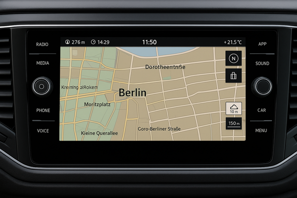 VW DISCOVER MEDIA MIB3 Navigationssystem-Kartenupdate USB 2025 