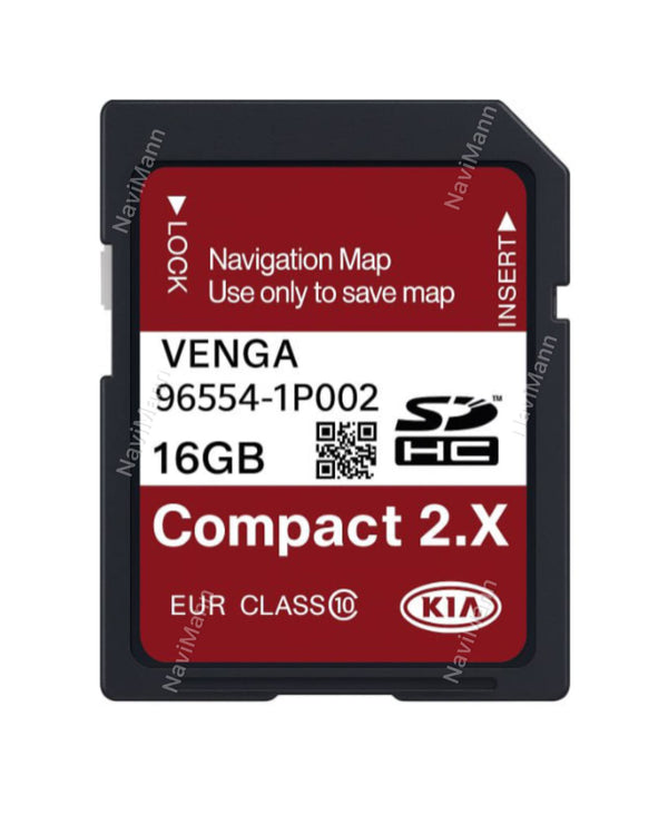 KIA GEN 2.0 SAT NAV MAP 2025 UPDATE NAVIGATION SD-KARTE