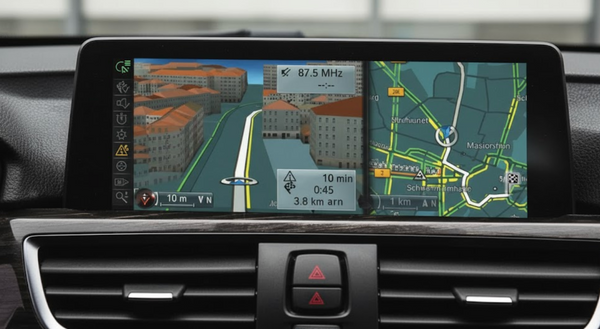 BMW CIC MOTION 2024 Navigationskarten-Update Satellitennavigation USB