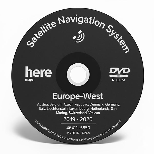 JAGUAR XF XK &amp; LAND ROVER | 2020 EUROPE SAT NAV UPDATE DISC