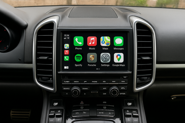 Kabelloses CarPlay-Android-Auto-Nachrüstkit für Porsche PCM 3.1