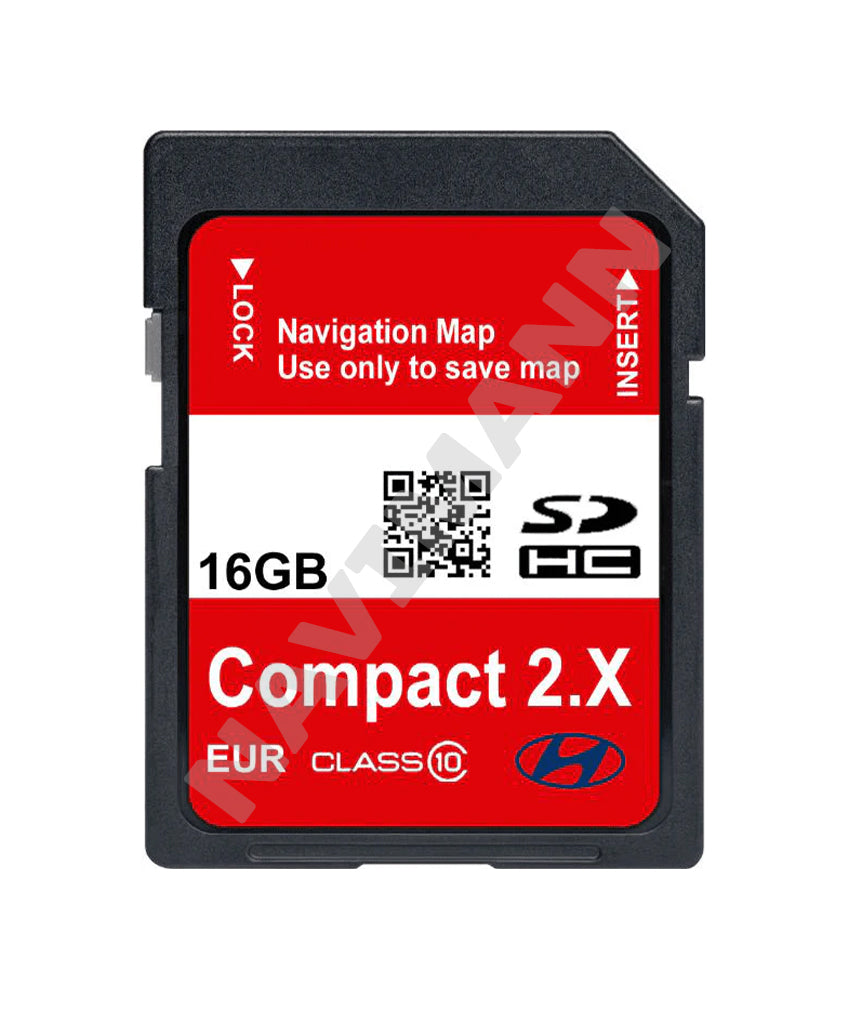 HYUNDAI GEN2.0 SAT NAV MAP 2026 SD CARD EUROPE – Navimann