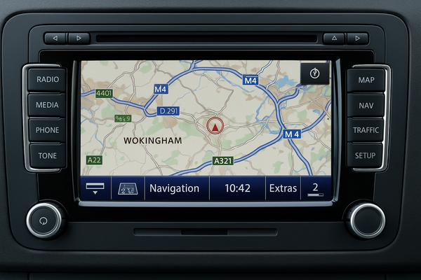 SEAT &amp; VW &amp; SKODA MEDIASYSTEEM RNS510 NAVIGATIE SAT NAV KAART UPDATE DISC 2021 V17