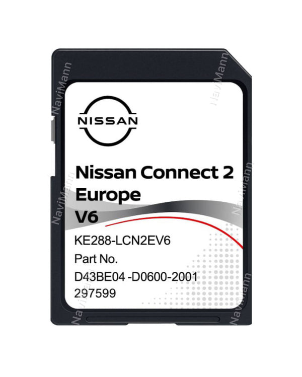 Nissan Connect 2 Navigation SD-Karte Europa 2023