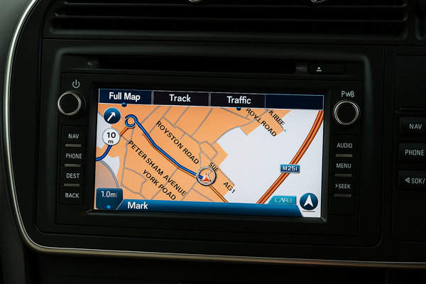 SAAB 9-3 DELPHI / GRUNDIG SAT NAV KAART UPDATE DISC 2021