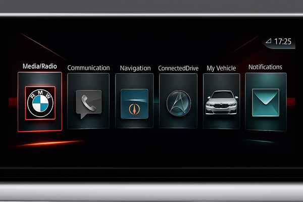 BMW NBT EVO ID5/ID6 Navigationskarten-Update USB Plus Aktivierung 2025-2