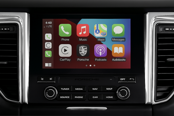 PORSCHE PCM 4.0/4.1 KABELGEBUNDENES CARPLAY/ANDROID AUTOMATIK