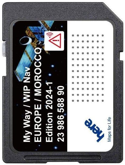 Peugeot RNEG Navigationskarte SD-Karte Europa
