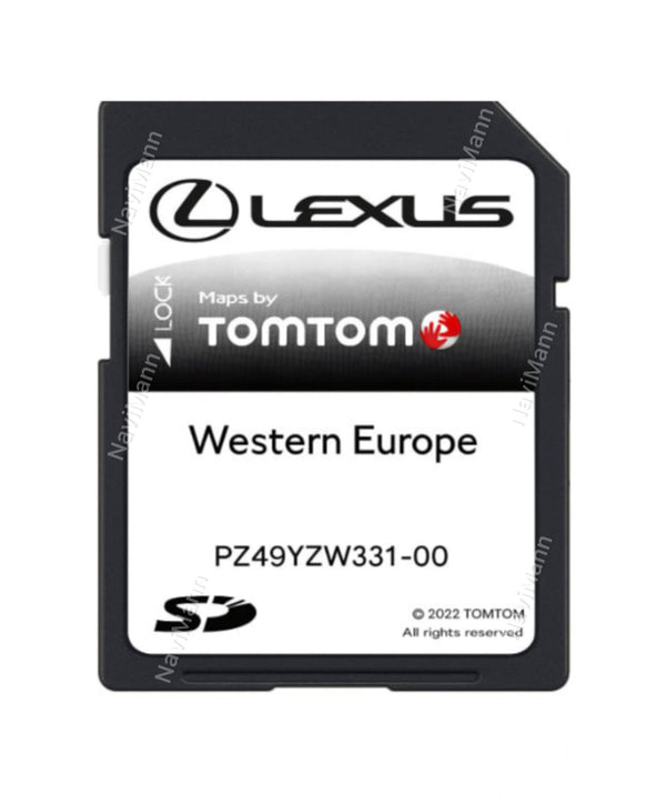 LEXUS MOVEON 2025/2026 SAT NAV KARTE SD-KARTE NAVIGATION EUROPA