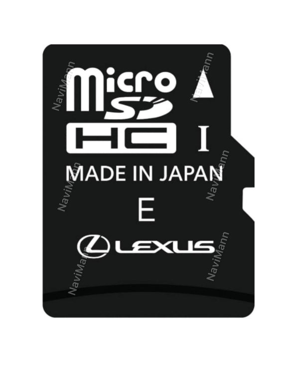 LEXUS PREMIUM SAT NAV MICRO SD-KARTE EUROPA 2025