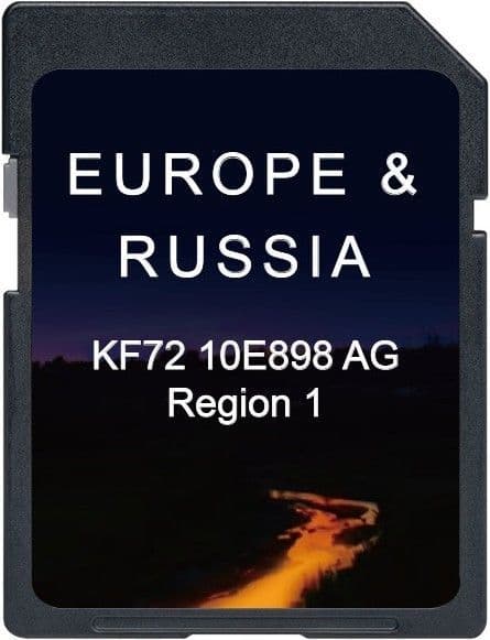 Jaguar Navigationskarte SD-Karte Europa 2024