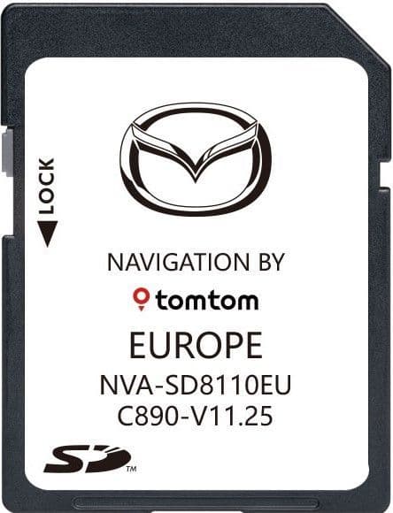 Mazda AVN1 Navigationskarte SD-Karte 2025