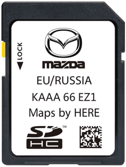 Mazda Connect 2 Navigations-SD-Karte KAAA66EZ1 2024