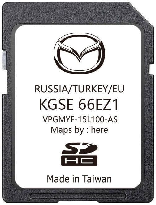 Mazda Connect 1 Navigation SD-Karte 2025 KGSE66EZ1