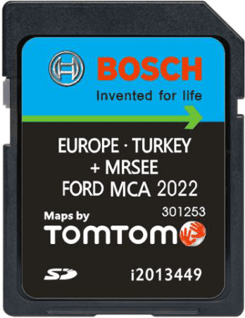 Ford MCA Navigationsupdate SD-Karte Europa 2022