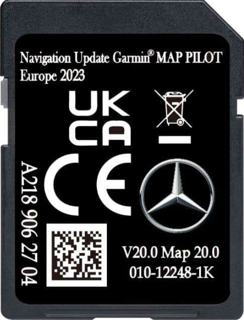 Mercedes-Benz Garmin A2189062704 Navigationskarte SD-Karte 2025