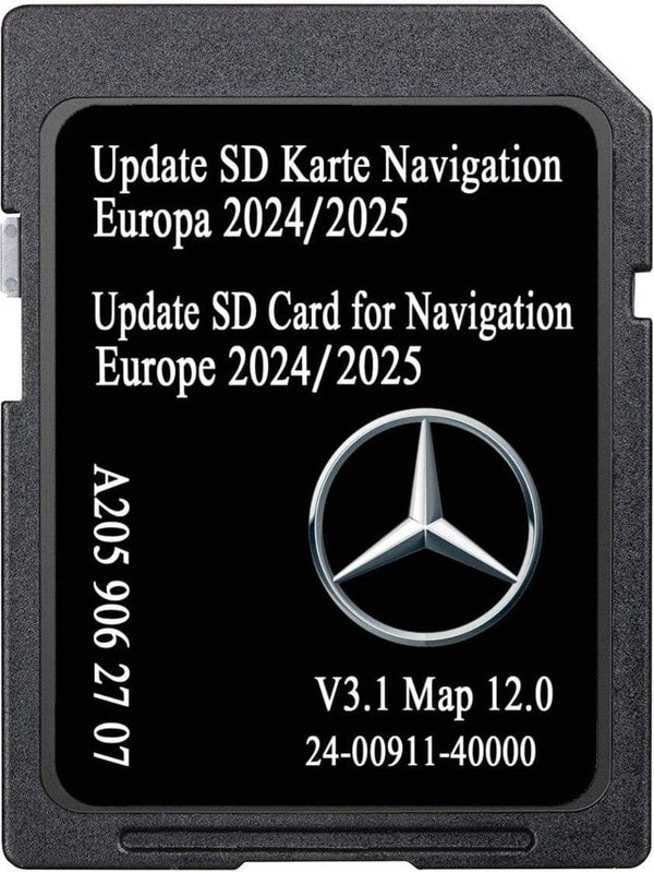 Mercedes-Benz NTG5.5 Navigationskarte SD-Karte Europa 2025