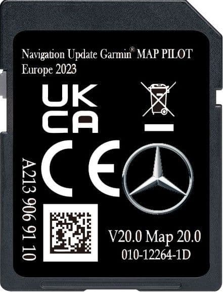 Mercedes A2139069110 Navigation SD-Karte Garmin Map Pilot V20 2025