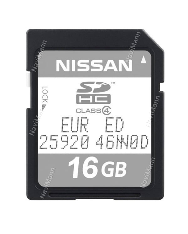 Infiniti Intouch Navigatiekaart SD-kaart Europa 2022