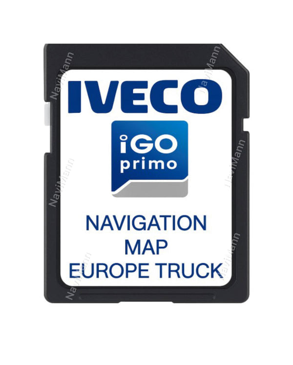 Iveco Truck Navigationskarte SD-Karte 2024/2025