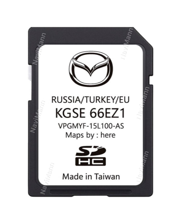 Mazda Connect 1 Navigation SD-Karte 2025 KGSE66EZ1