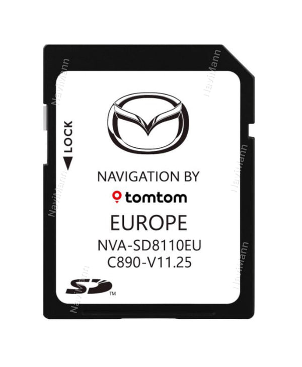 Mazda AVN1 Navigationskarte SD-Karte 2025