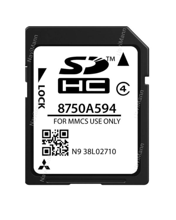 Mitsubishi MMCS Navigationskarten-SD-Karte 8750A594