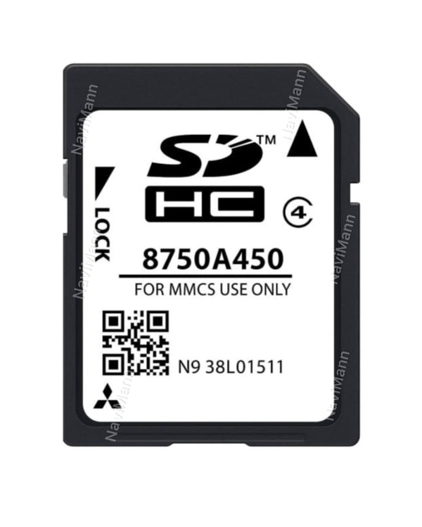 Mitsubishi MMCS Navigationskarten-SD-Karte 8750A450