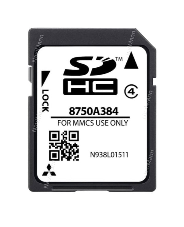 Mitsubishi MMCS Navigationskarten-SD-Karte 8750A384