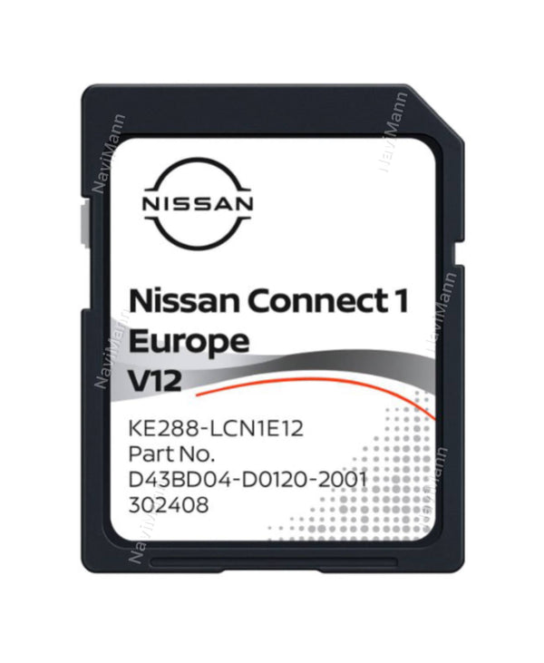 Nissan Connect 1 Navigation SD-Karte 2023