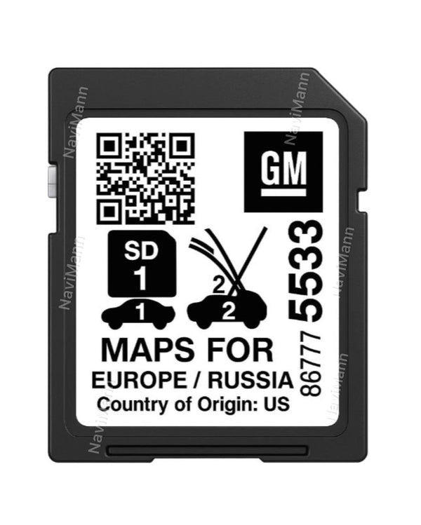 Opel Insignia B Navigatiekaart SD-kaart Europa