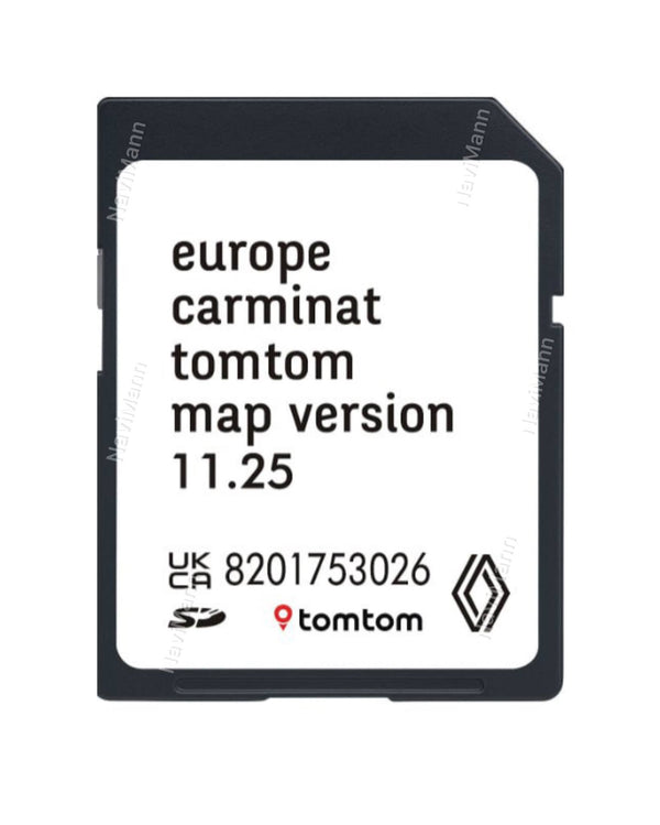 Renault Carminat Navigationskarte SD-Karte Europa 2025