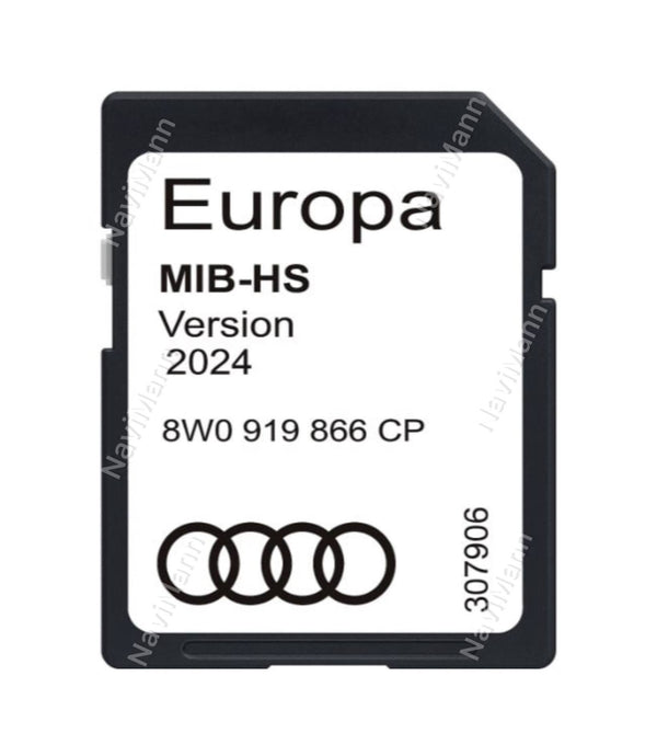 Audi Navigationssystem SD-Karte MIB-HS 2025 8W0919866CP 