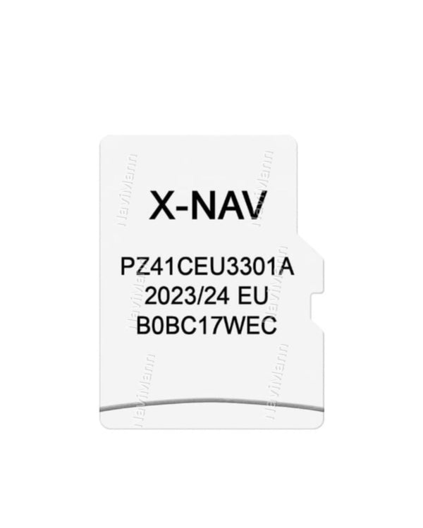 Toyota X-NAV Navigationskarte micro SD Europa