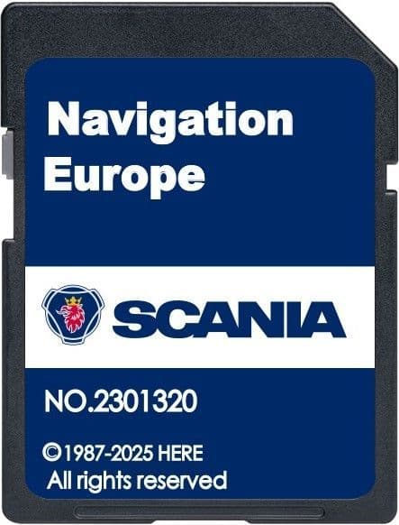 Scania Navigationskarten-Update SD-Karte Europa
