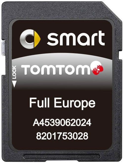 Smart Navigation Map SD-Karte Europa 2025