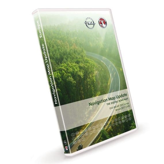 VAUXHALL OPEL MY2011 DVD800 CD500 SAT NAV KAART UPDATE DVD NAVIGATIESCHIJF 2019