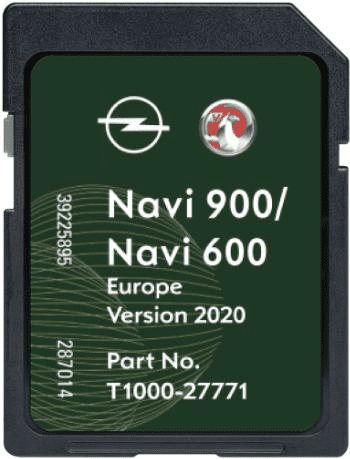 Opel Chevrolet Navigationskarte SD-Karte Europa