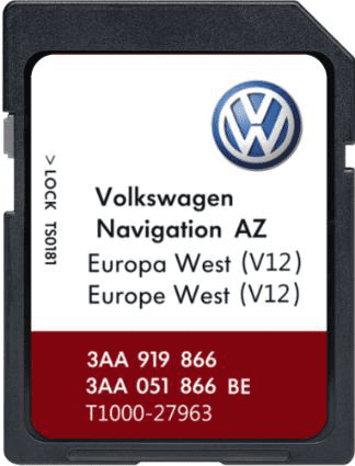 VW RNS315 Navigationskarte SD-Karte Europa