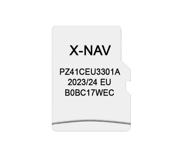 Toyota X-NAV Navigationskarte micro SD Europa